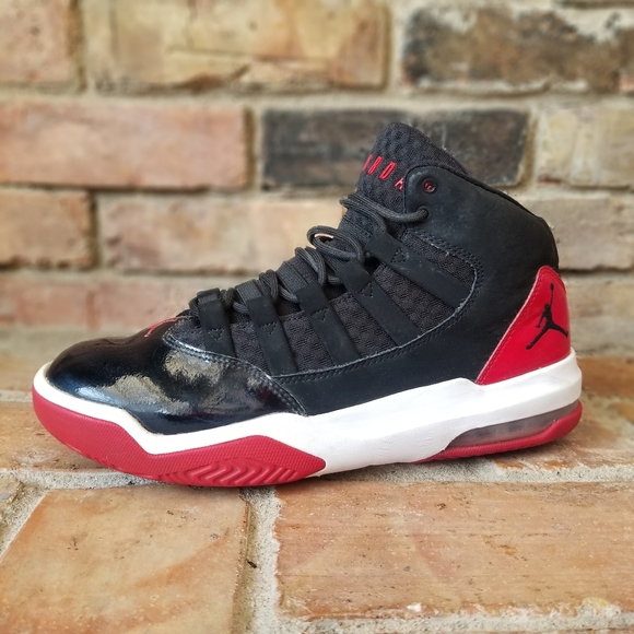 Jordan | Shoes | Jordan Max Aura Red Black Mens Size 85 Basketball Shoes  Sneakers Aq984006 | Poshmark